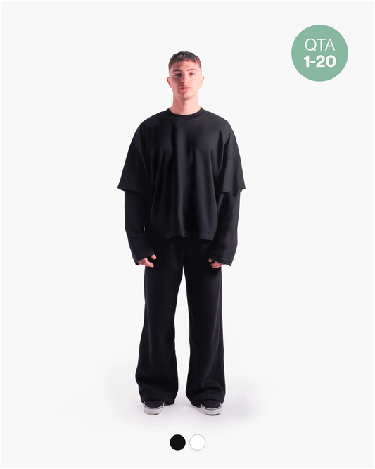DOUBLE LS TEE 210GSM QTA 1-20