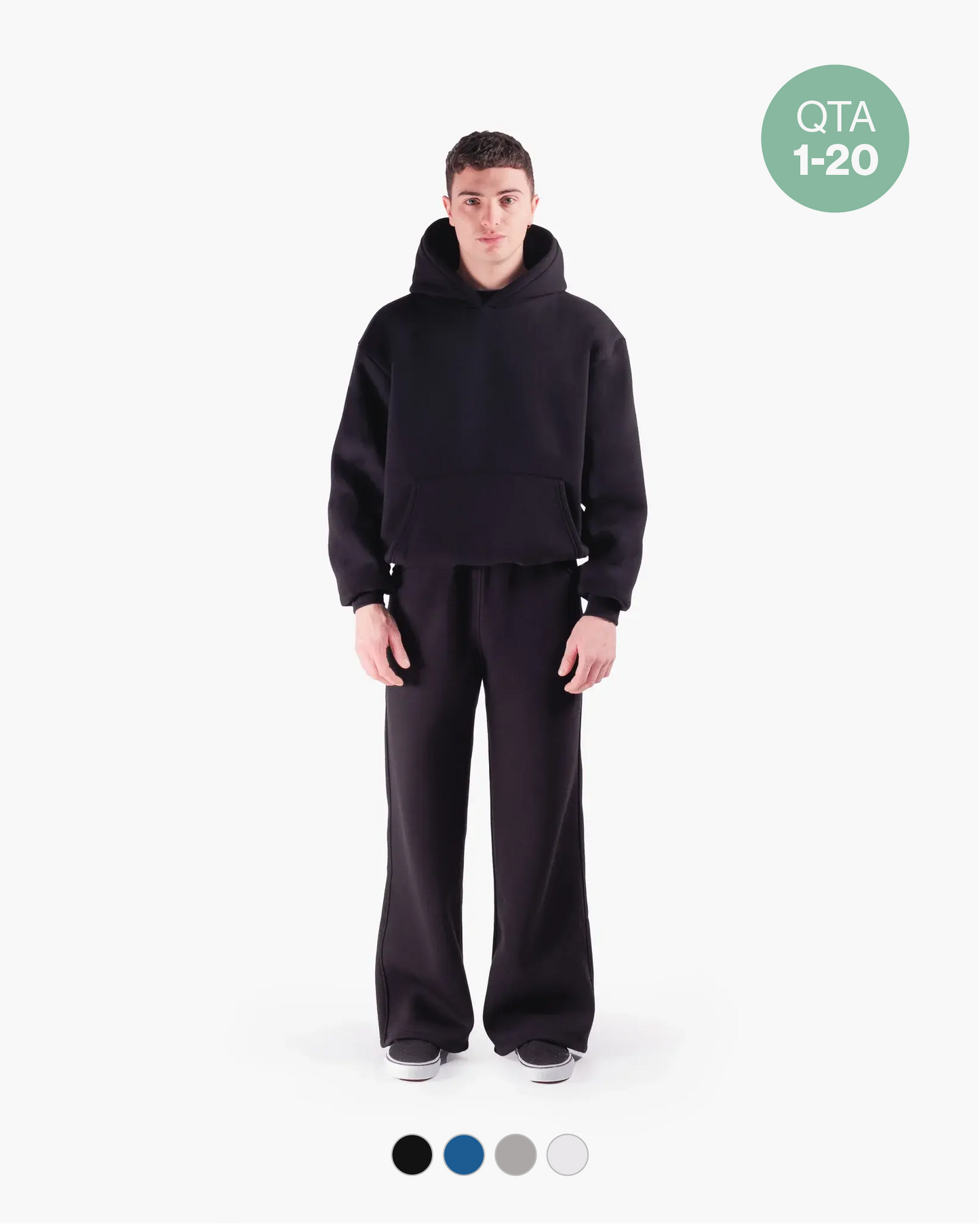 BOXY HOODIE 330GSM QTA 1-20