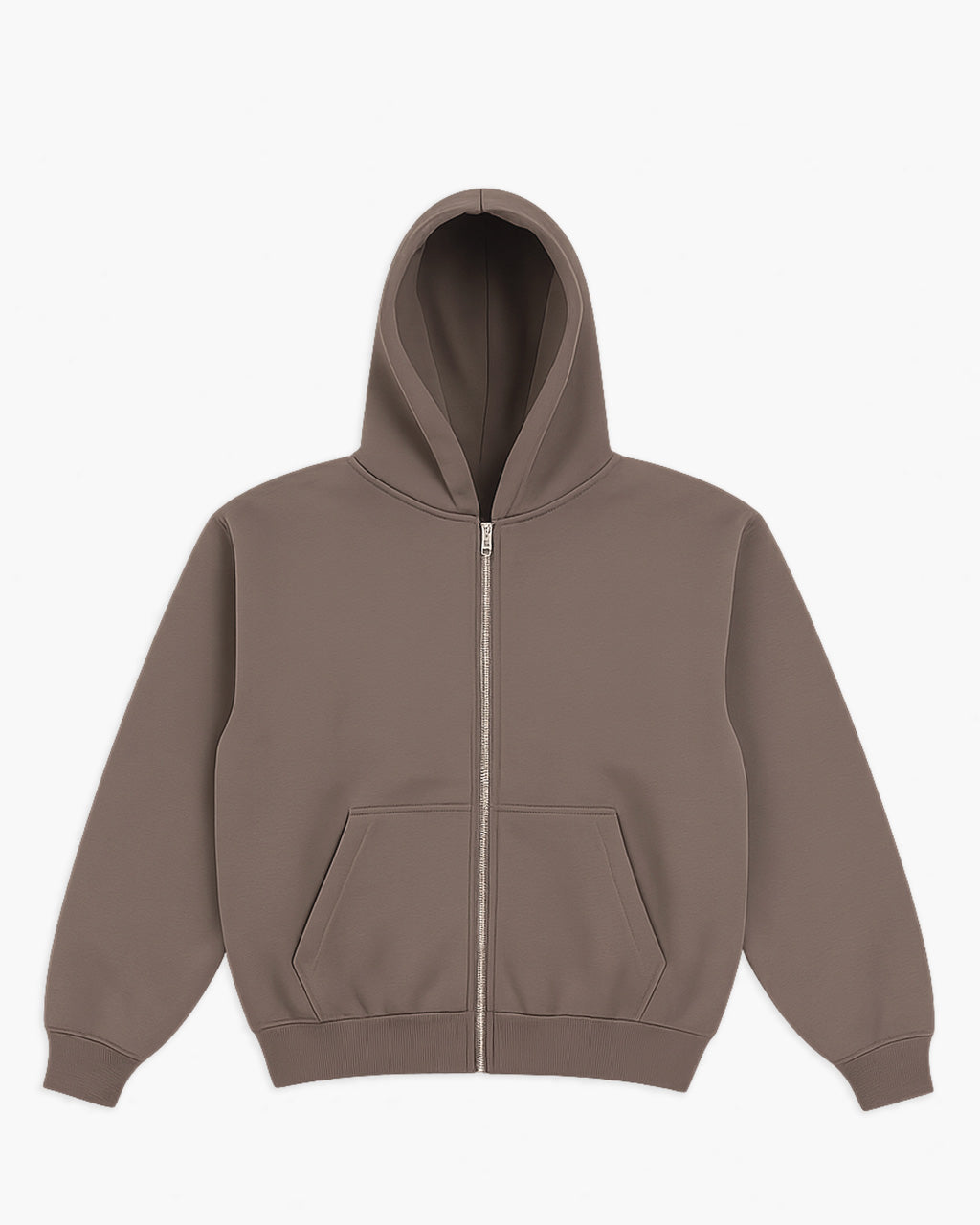 BOXY ZIP HOODIE 330GSM QTA 1-20