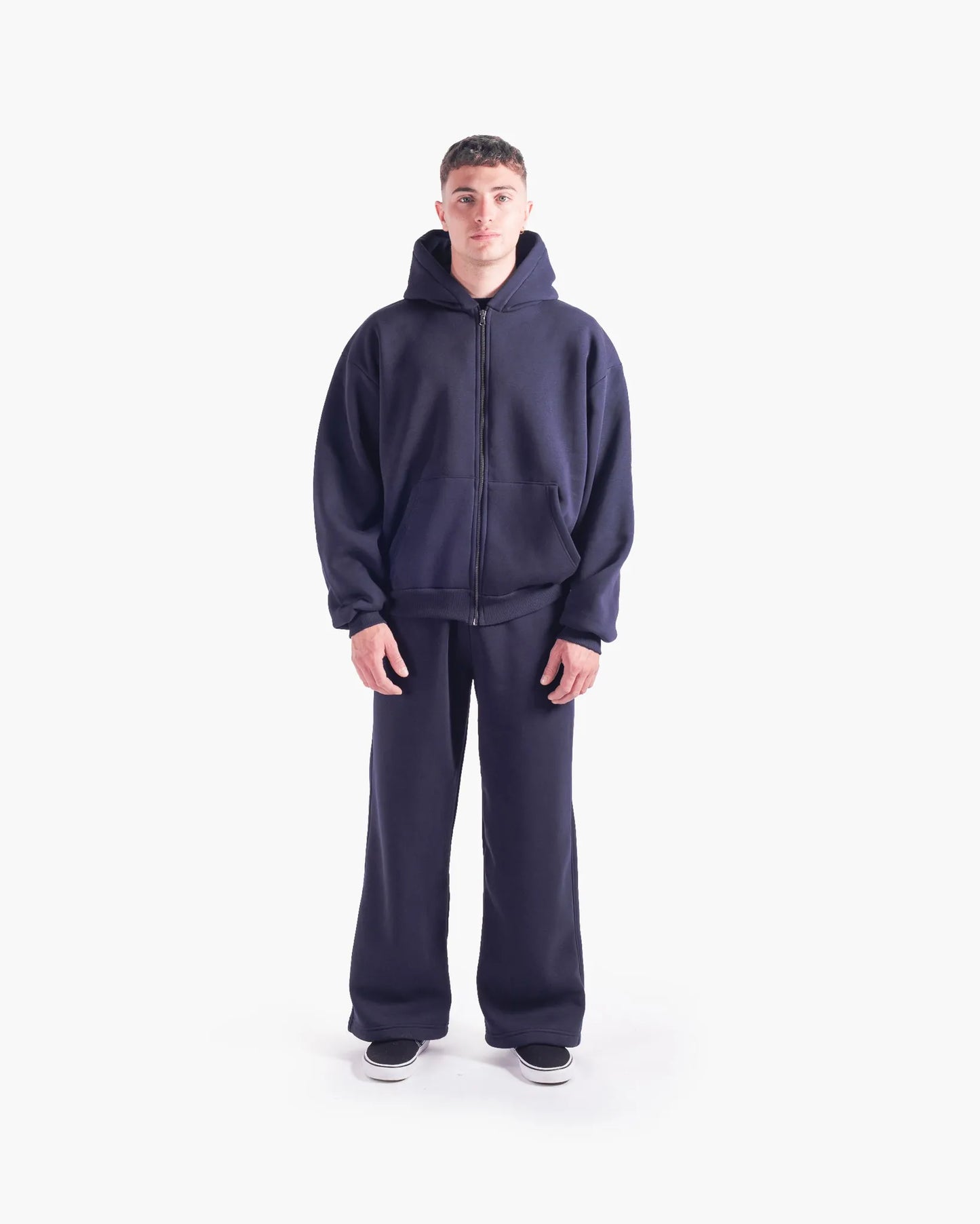 BOXY ZIP HOODIE 330GSM QTA 1-20