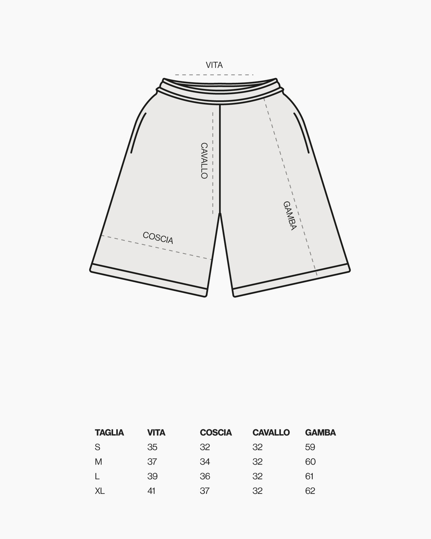 BAGGY SHORT 300GSM QTA 1-20