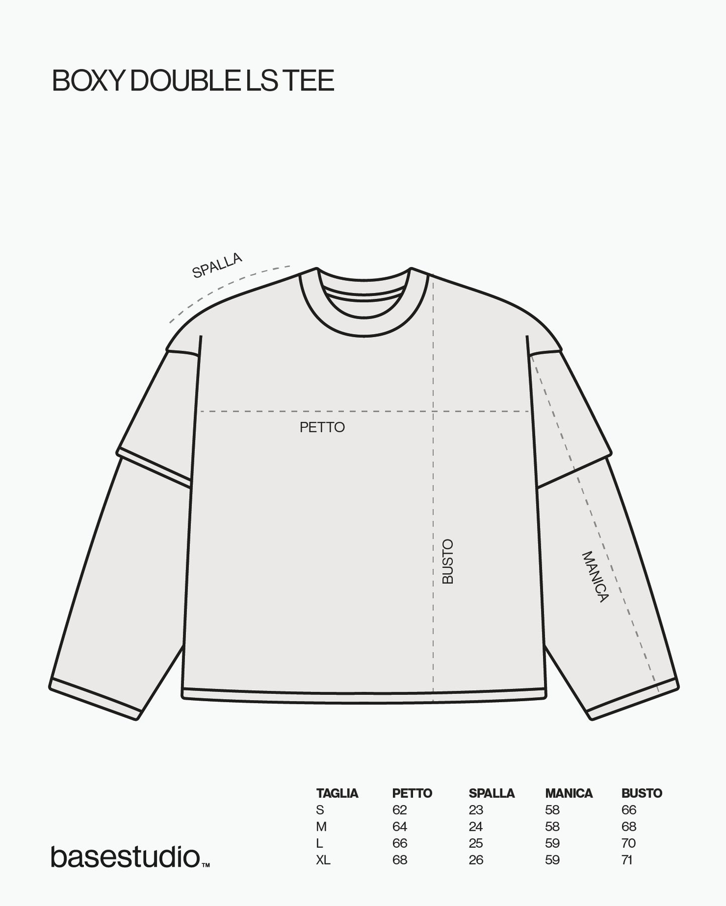 DOUBLE LS TEE 210GSM QTA 1-20