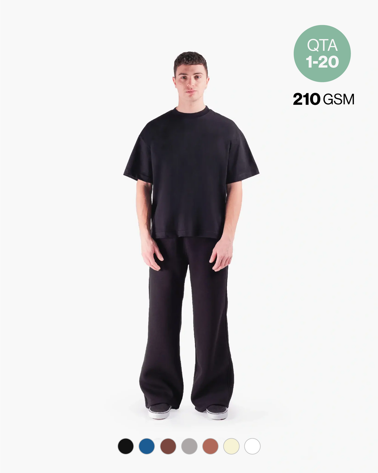 BOXY TEE 210GSM QTA 1-20