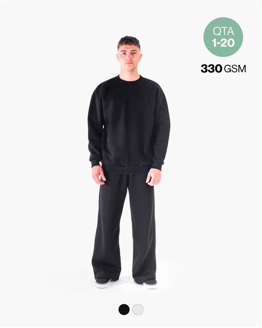 BASE CREWNECK 330GSM QTA 1-20