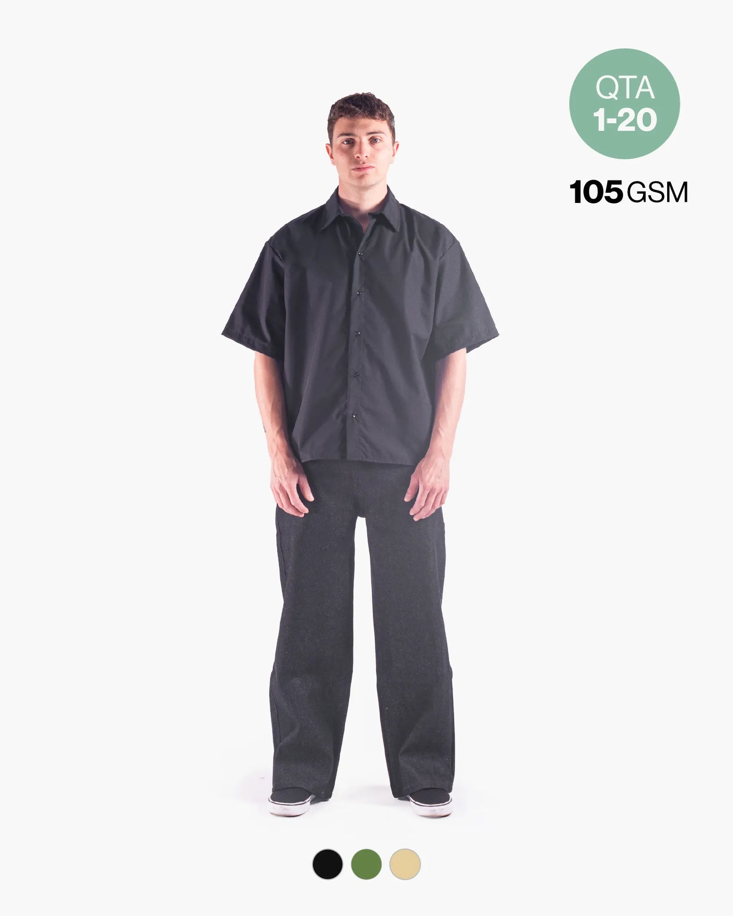 BOXY SHIRT 105GSM QTA 1-20