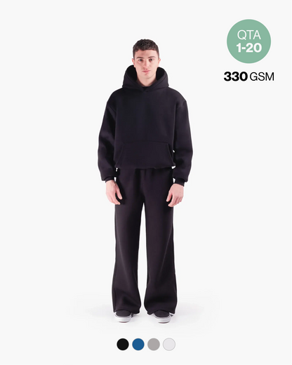 BOXY HOODIE 330GSM QTA 1-20