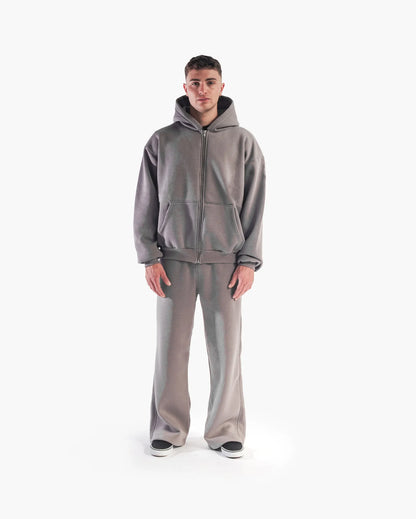BOXY ZIP HOODIE 330GSM QTA 1-20
