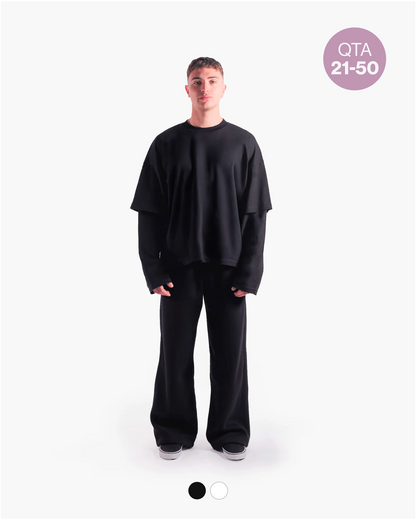 DOUBLE LS TEE 210GSM QTA 21-50