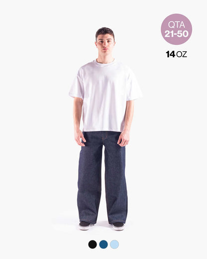 BAGGY DENIM PANT 14OZ QTA 21-50