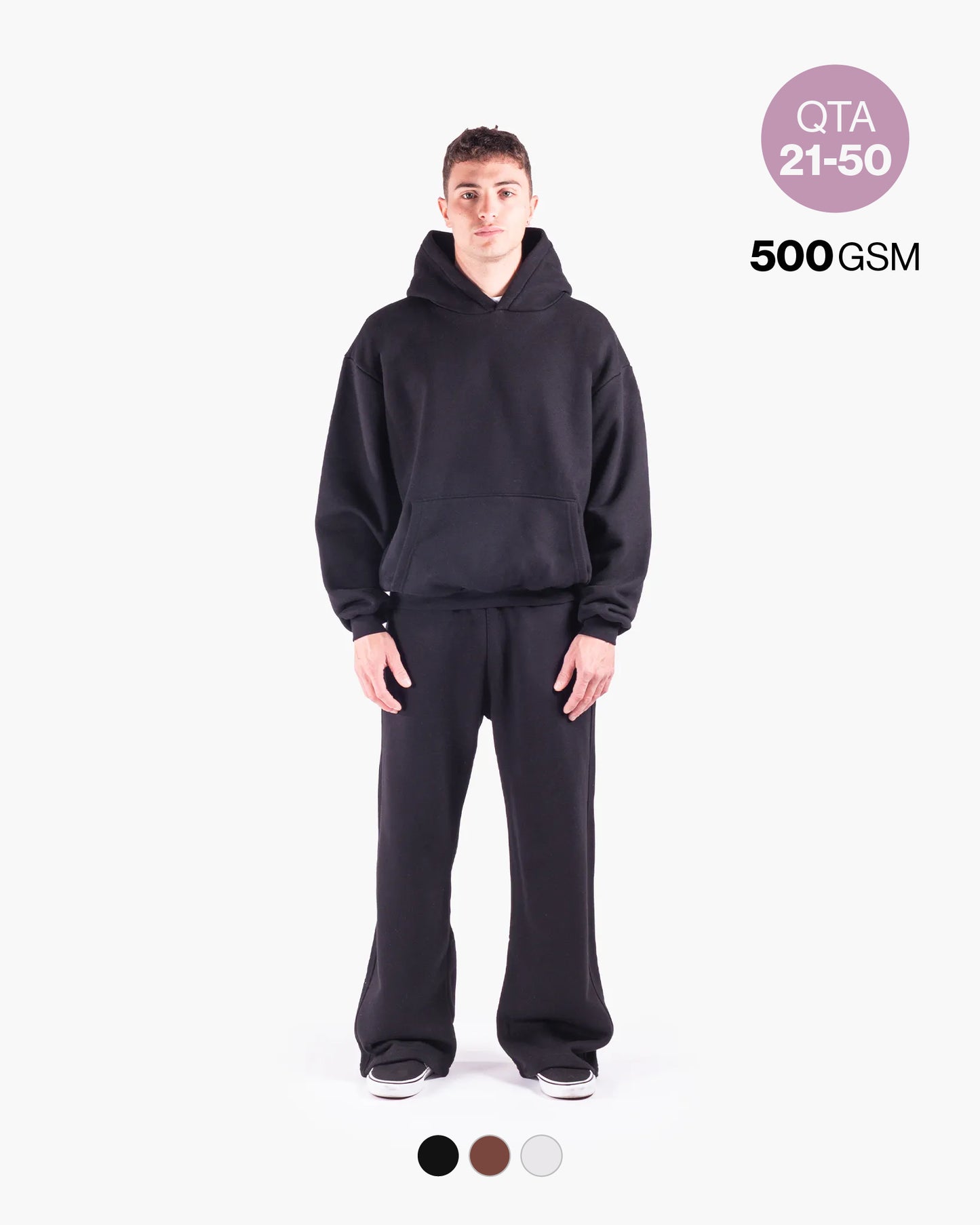 BOXY HOODIE 500GSM QTA 21-50