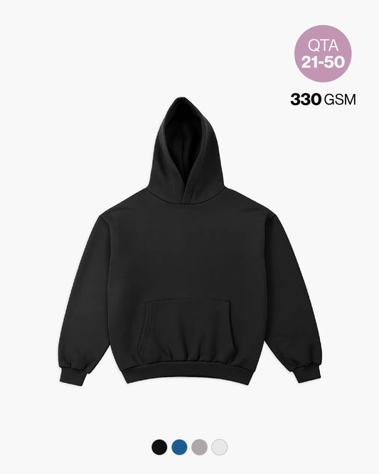 BOXY HOODIE 330GSM QTA 21-50