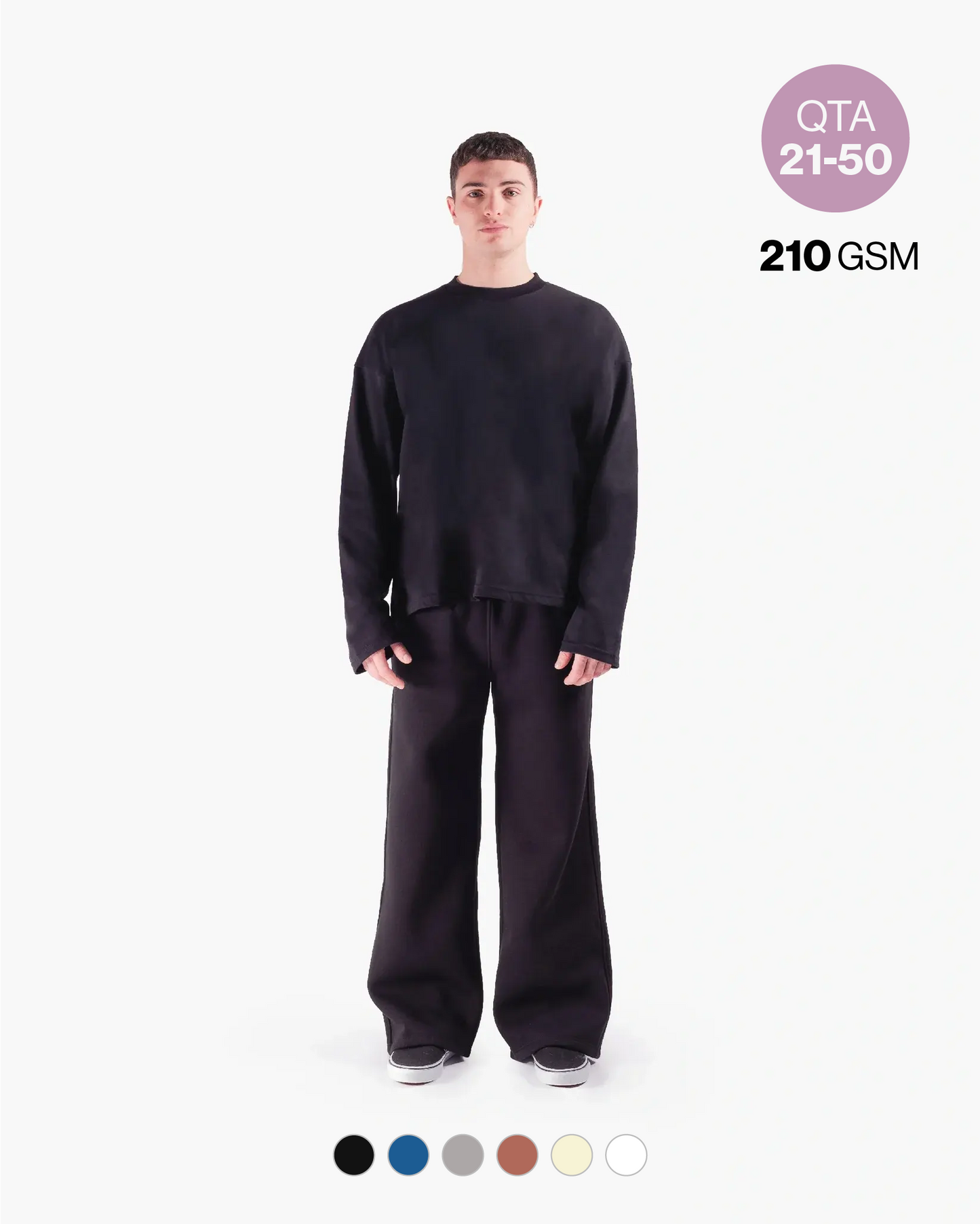 BOXY LS TEE 210GSM QTA 21-50