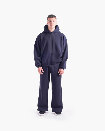 BOXY ZIP HOODIE 330GSM QTA 1-20
