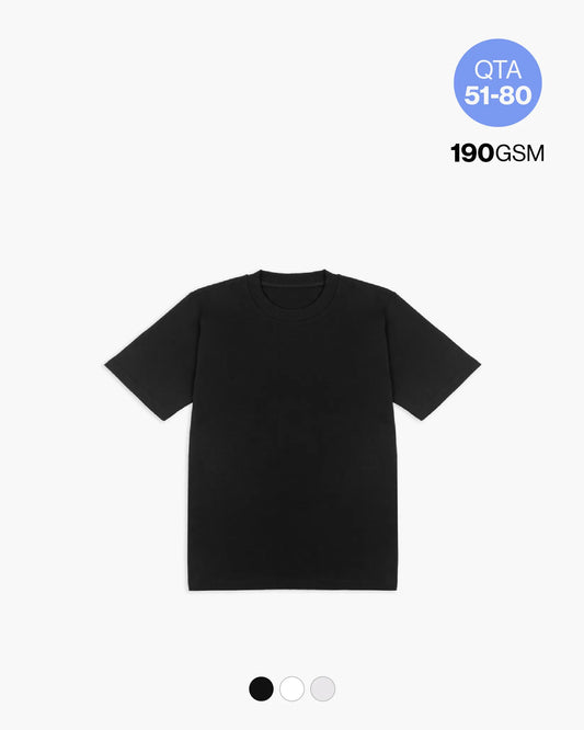 BASE TEE 190GSM QTA 51-80