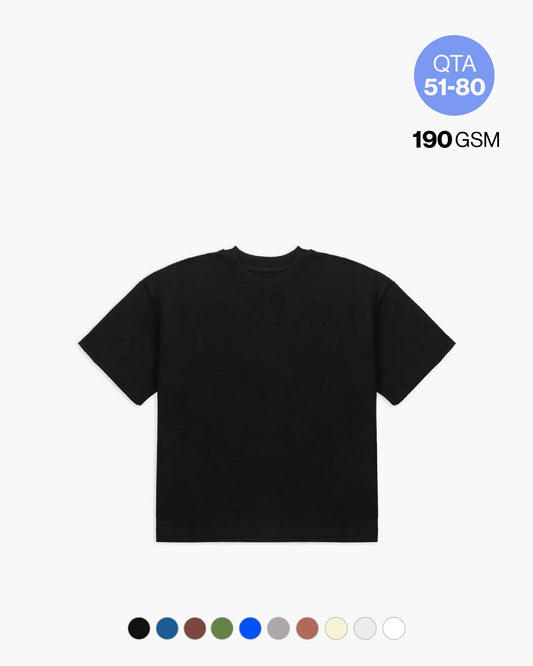 BOXY TEE 190GSM QTA 51-80