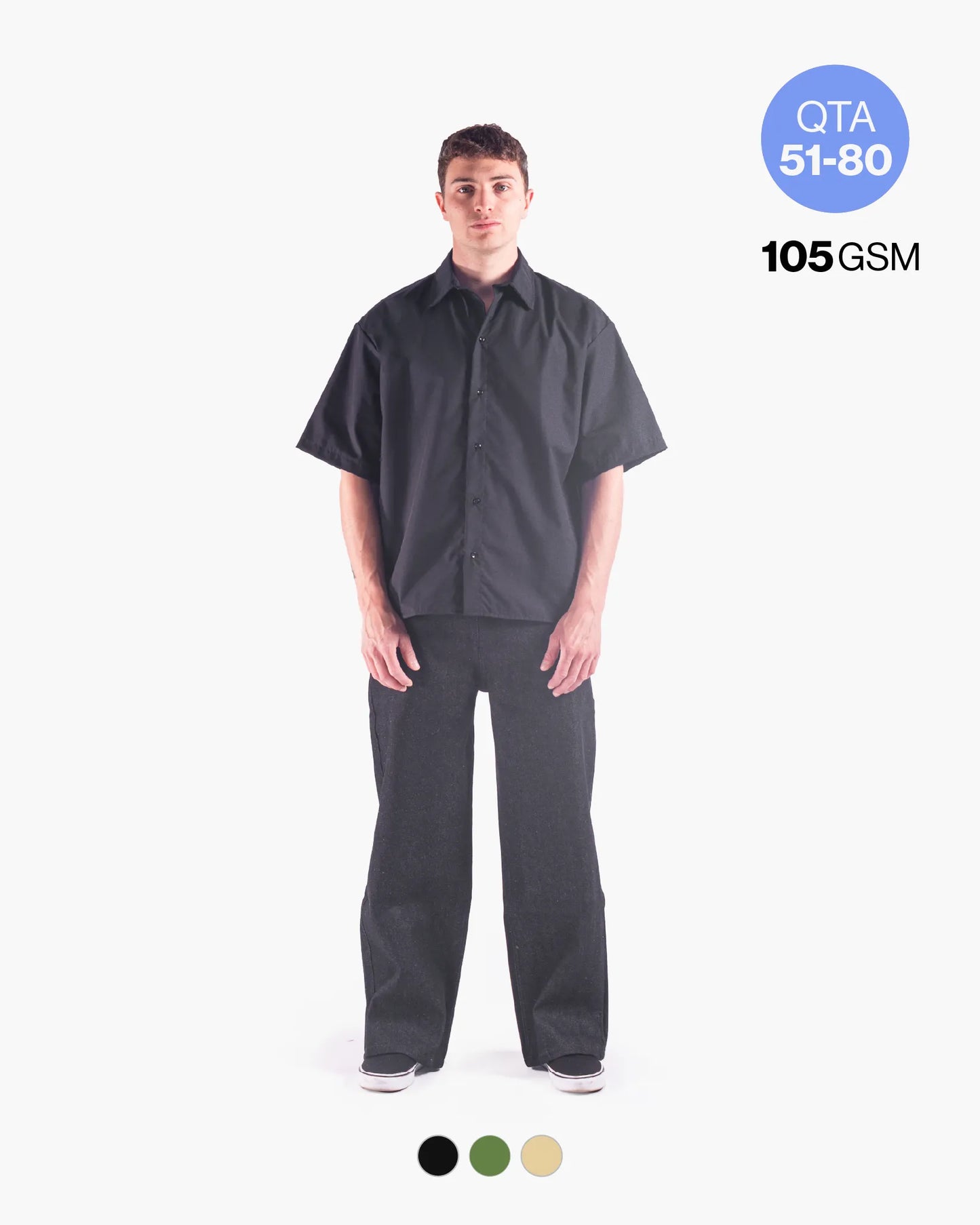 BOXY SHIRT 105GSM QTA 51-80