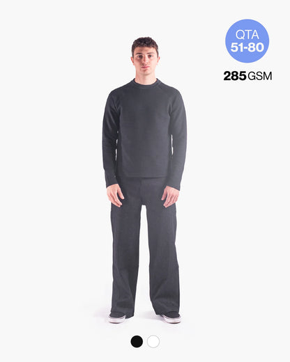 WAFFLE LS TEE 285GSM QTA 51-80