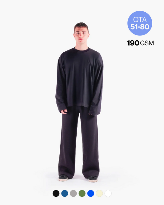 BOXY LS TEE 190GSM QTA 51-80