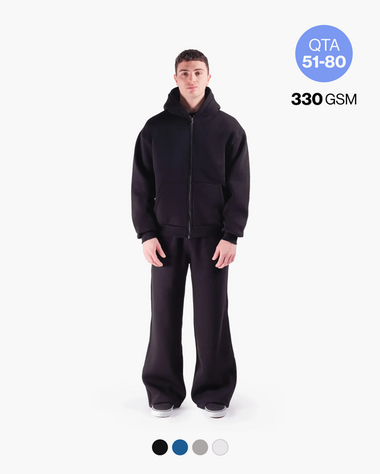 BOXY ZIP HOODIE 330GSM QTA 51-80