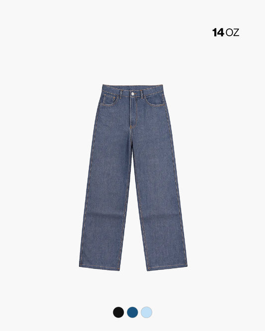 BAGGY DENIM PANT 14OZ QTA 1-20