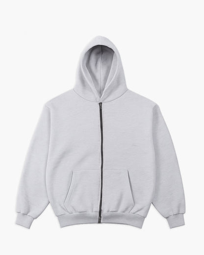 BOXY ZIP HOODIE 500GSM QTA 1-20
