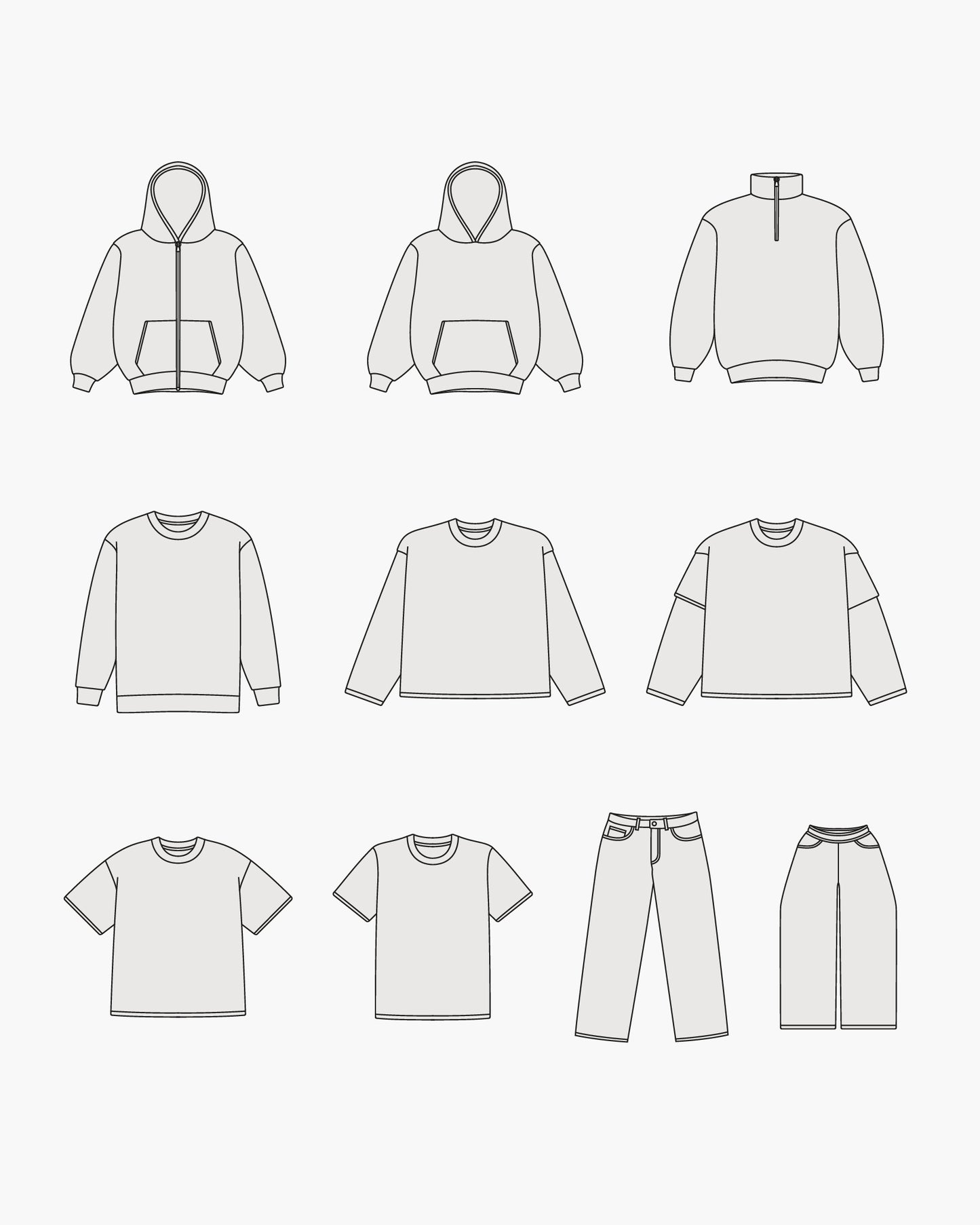 Flat Mockup Kit