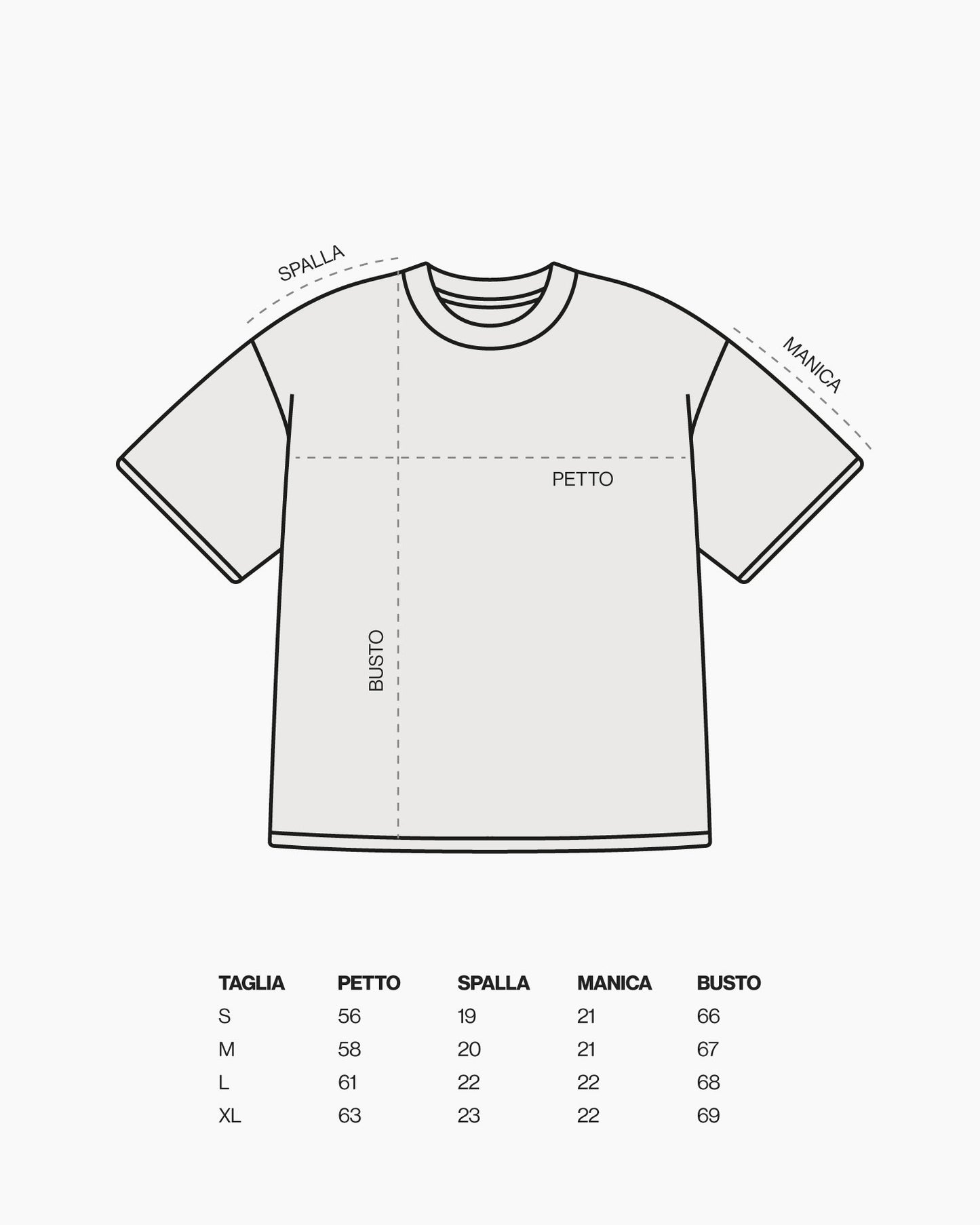 BOXY TEE 210GSM QTA 21-50