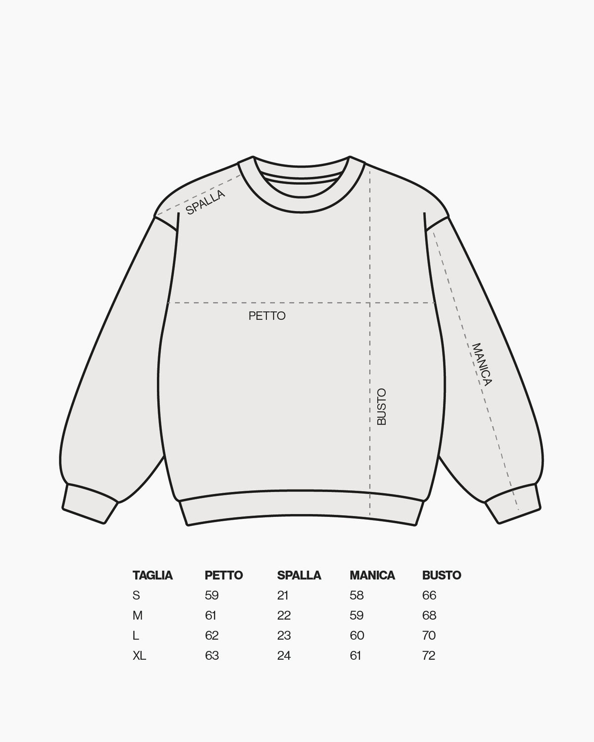 BALLOON CREWNECK 330GSM QTA 51-80